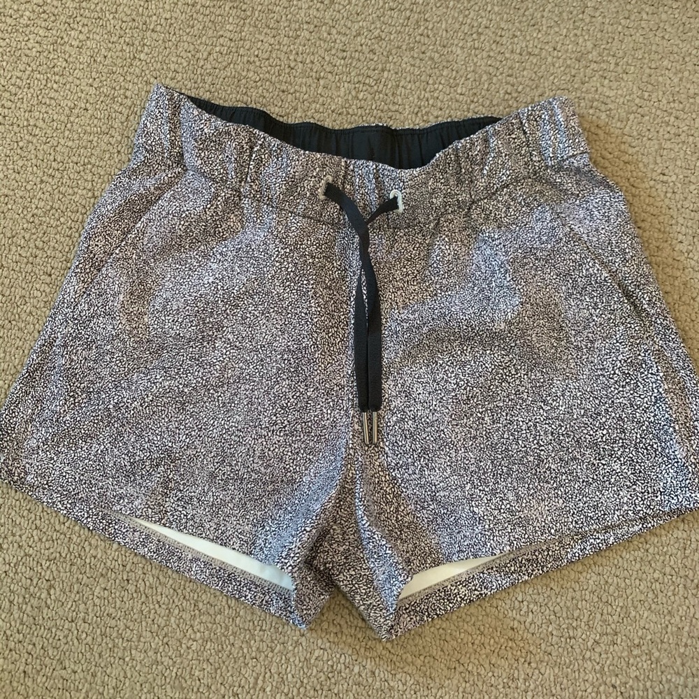 Lululemon fitted shorts with drawstring